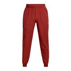Spodnie męskie Under Armour Unstoppable Joggers. Czerwone buty sportowe męskie Under Armour, bez zapięcia, na fitness i siłownię. W wyprzedaży za 276.30 zł.
