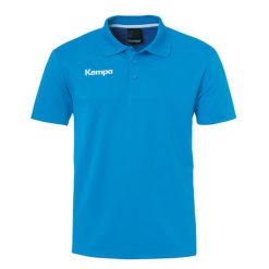 Polo Kempa Poly. Niebieskie koszulki polo męskie Kempa, l, bez wzorów, z tkaniny, bez ramiączek. Za 132.05 zł.