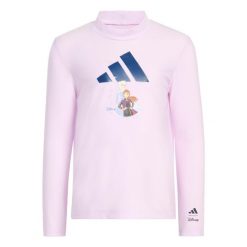 Koszulka Do Pływania Rash Guard Adidas Disney Frozen. Czerwone bluzki dla dziewczynek Adidas, bez wzorów, bez ramiączek. Za 179.00 zł.