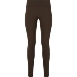 Damskie legginsy Athlecia Luxe. Brązowe legginsy damskie Athlecia, bez wzorów, z materiału. Za 234.00 zł.