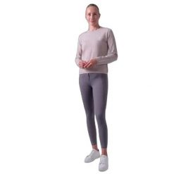 Sweter z dzianiny z logo dla kobiet PS of Sweden. Brązowe swetry damskie PS OF SWEDEN, na zimę, bez wzorów, z dzianiny, bez kołnierzyka, bez ramiączek, bez kaptura. Za 568.00 zł.