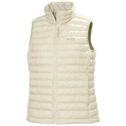 Damska kurtka bez rękawów Helly Hansen Sirdal. Białe kurtki damskie Helly Hansen, xs, bez wzorów, z poliesteru, bez kaptura. Za 464.50 zł.