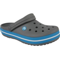 Buty do chodzenia unisex Crocs Crocband Charcoalocean. Szare obuwie sportowe damskie Crocs, bez wzorów, z materiału. W wyprzedaży za 212.20 zł.
