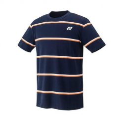 Koszulka sportowa męska Yonex CTM166203118. Niebieskie koszulki sportowe męskie YONEX, l, bez wzorów, z bawełny, bez kołnierzyka, bez ramiączek, trekkingowe. Za 355.00 zł.