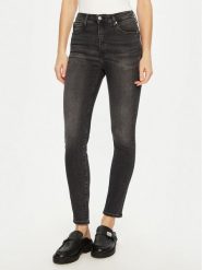 Calvin Klein Jeans Jeansy J20J224493 Czarny Skinny Fit. Czarne jeansy damskie Calvin Klein Jeans. Za 269.99 zł.