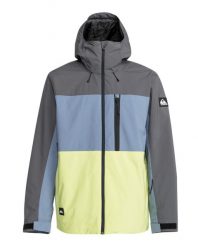 Kurtka do sportów zimowych męska SYCAMORE. Czarne kurtki męskie Quiksilver, m, bez wzorów, z materiału, narciarskie. Za 1,149.00 zł.