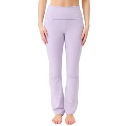Damskie legginsy rozkloszowane Mandala Classic Rolldown. Fioletowe legginsy damskie MANDALA, m, bez wzorów, z bawełny, na fitness i siłownię. Za 326.50 zł.