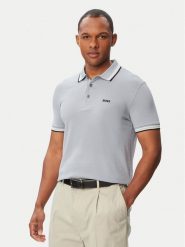 BOSS Polo Paddy 50469055 Zielony ciemny Regular Fit. Zielone koszulki polo męskie Boss, m, bez wzorów, z bawełny, bez ramiączek. Za 449.99 zł.