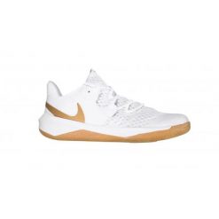 Buty Nike Zoom Hyperspeed Court. Białe obuwie sportowe damskie Nike, bez wzorów, do siatkówki, nike court. Za 382.50 zł.