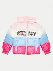 Guess Kurtka zimowa K4YL02 WEGY0 Kolorowy Regular Fit. Buty zimowe dziewczęce Guess, z aplikacjami, z syntetyku, bez zapięcia. Za 269.99 zł.