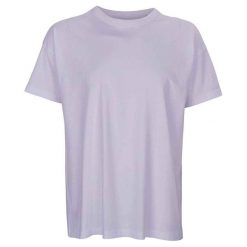 Męska Koszulka Boxy Oversize. Białe koszulki sportowe męskie SOL'S, m, bez wzorów, bez kołnierzyka, bez ramiączek, trekkingowe. Za 90.99 zł.
