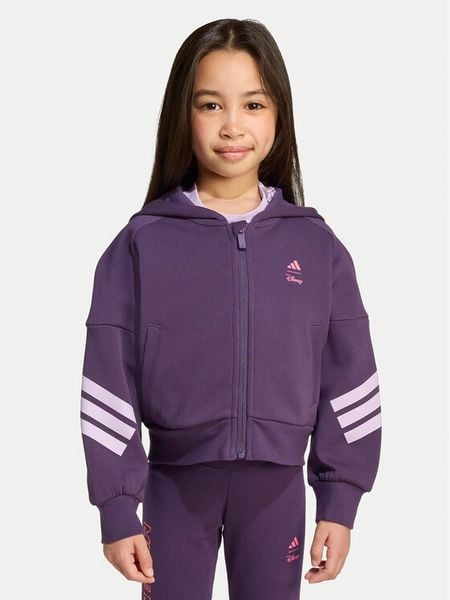 Adidas Bluza Disney Minnie Mouse JL9193 Fioletowy Loose Fit. Fioletowe bluzy dla dziewczynek Adidas, bez wzorów, z bawełny, bez ramiączek, bez kaptura. Za 159.99 zł.