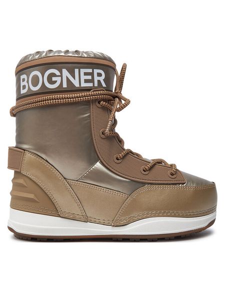 Bogner Śniegowce La Plagne 14 32447034 Beżowy. Brązowe śniegowce i trapery damskie Bogner, z materiału. Za 789.99 zł.