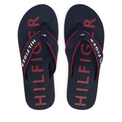 Japonki Tommy Hilfiger. Niebieskie klapki męskie Tommy Hilfiger, sportowe. Za 169.99 zł.
