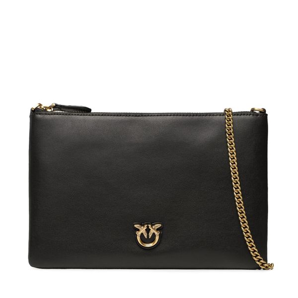 Torebka PINKO. Czarne kopertówki damskie Pinko, bez wzorów, bez dodatków. Za 479.99 zł.
