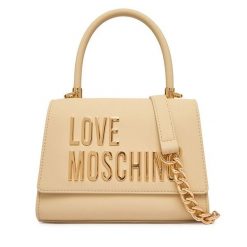 Torebka LOVE MOSCHINO. Brązowe torebki do ręki damskie Love Moschino, bez wzorów, klasyczne, bez dodatków. Za 1,009.00 zł.