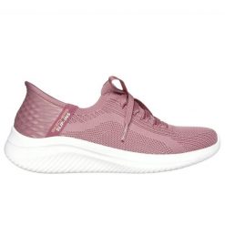 Buty Skechers Brillian Path 149710 Mve różowe. Czerwone obuwie sportowe damskie bez wzorów, z dzianiny. Za 518.78 zł.