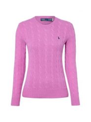 Polo Ralph Lauren Sweter z zawartością kaszmiru Kobiety Kaszmir wyrazisty róż, S. Czerwone swetry damskie Polo Ralph Lauren, s, bez wzorów, z dzianiny, bez kołnierzyka, bez ramiączek, bez kaptura. Za 1,199.95 zł.