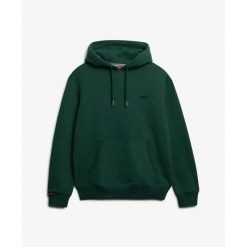 Bluza z kapturem Superdry Essential Logo. Zielone bluzy męskie Superdry., xl, bez wzorów, z kapturem. Za 380.20 zł.