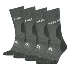 Skarpety Unisex HEAD z pakietu 2 - do wędrówek. Szare skarpety męskie Head, bez wzorów, z materiału. Za 74.50 zł.