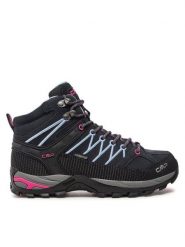 CMP Trekkingi Rigel Mid Wmn Wp 3Q12946 Granatowy. Niebieskie trekkingi damskie CMP, trekkingowe. Za 339.99 zł.