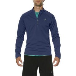 Asics Bluza męska FujiTrail LS 1/2 ZIP fioletowa r. S (130308-8133). Bluzy męskie marki Asics. Za 198.32 zł.