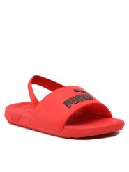 Puma Sandały Cool Cat 2.0 Backstrap Ac 390900 02 Czerwony. Czerwone sandały chłopięce Puma, ze skóry, bez zapięcia. Za 89.99 zł.