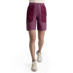 Damskie wodoodporne spodenki trekkingowe Siroko Solara Purple. Fioletowe szorty sportowe damskie SIROKO, m, bez wzorów, z materiału, sportowe, trekkingowe. Za 126.00 zł.