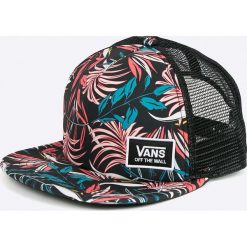 Vans - Czapka. Szare czapki i kapelusze damskie marki Vans, z bawełny. W wyprzedaży za 89.90 zł.