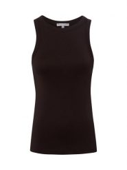 Marie Lund Bluzka Kobiety Bawełna brązowy, M. Brązowe bluzki damskie Marie Lund, m, bez wzorów, z bawełny, bez kołnierzyka, bez ramiączek. Za 79.95 zł.