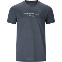Maillot Endurance Portofino. Fioletowe koszulki sportowe męskie Endurance, bez wzorów, bez kołnierzyka, bez ramiączek, na fitness i siłownię. Za 182.50 zł.