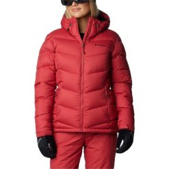 Kurtka Columbia Abbott Peak Ii. Czerwone kurtki damskie Columbia, bez wzorów, bez kaptura. Za 698.99 zł.