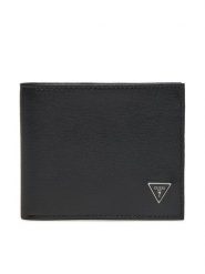 Guess Portfel SMCSLE LEA20 Czarny. Czarne portfele męskie Guess, z aplikacjami, ze skóry. Za 219.99 zł.