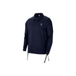 Kurtka uniwersalna męska Nike Nba Team 31 Coach Courtside College. Czarne kurtki sportowe męskie Nike, m, bez wzorów, z syntetyku, do biegania. Za 679.00 zł.