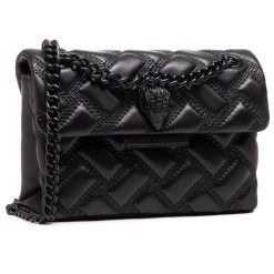 Torebka Kurt Geiger. Czarne torebki do ręki damskie Kurt Geiger, bez wzorów, wizytowe, bez dodatków. Za 699.99 zł.