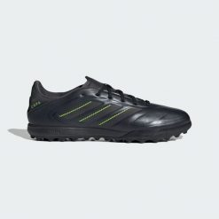 Buty piłkarskie Copa Pure 3 League Turf. Czarne buty sportowe męskie Adidas, bez zapięcia, do piłki nożnej. W wyprzedaży za 311.20 zł.