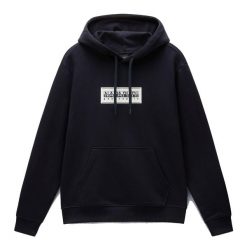 Bluza męska Napapijri B-Suze H. Czarne bluzy męskie Napapijri, m, bez wzorów, bez kaptura. W wyprzedaży za 244.50 zł.