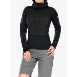 Bluza rozpinana damska Berghaus MTN Guide MW Hoody. Czarne bluzy sportowe damskie Berghaus, s, bez wzorów, bez kaptura, narciarskie. Za 466.99 zł.