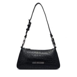 Torebka LOVE MOSCHINO. Czarne torebki do ręki damskie Love Moschino, bez wzorów, klasyczne, bez dodatków. Za 859.99 zł.
