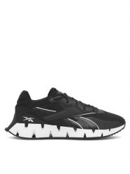 Reebok Buty do biegania Zig Dynamica 4 100026132 Czarny. Czarne obuwie sportowe damskie Reebok, bez wzorów, ze skóry, do biegania. Za 299.99 zł.