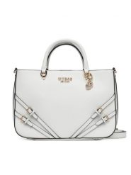 Guess Torebka HWZG96 36060 Biały. Białe torebki do ręki damskie Guess, z aplikacjami, ze skóry, bez dodatków. Za 379.99 zł.