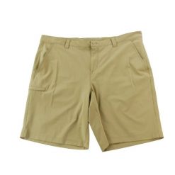 Second life - Spodenki męskie Columbia PFG cargo sportowe beżowe - Stan dobry. Brązowe krótkie spodenki sportowe męskie Columbia, l, bez wzorów, z tkaniny, trekkingowe. Za 85.16 zł.