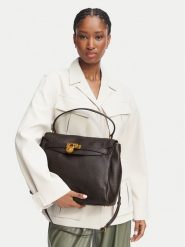 MICHAEL Michael Kors Torebka Hamilton 30F6ANXS7E Brązowy ciemny. Brązowe torebki do ręki damskie MICHAEL Michael Kors, bez wzorów, ze skóry, bez dodatków. Za 1,739.00 zł.