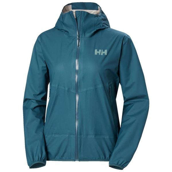 Damska kurtka wodoodporna Helly Hansen Verglas 2.5L Fastpack. Zielone kurtki damskie Helly Hansen, l, bez wzorów, bez kaptura. Za 957.50 zł.
