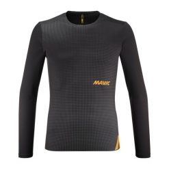 Dżersej z długim rękawem Mavic Crosstrail. Czarne bluzy męskie MAVIC, z dżerseju, bez zapięcia, rowerowe. Za 388.00 zł.