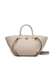 Guess Torebka Allegra HWBG22 37060 Beżowy. Brązowe torebki do ręki damskie Guess, z aplikacjami, ze skóry, bez dodatków. Za 634.99 zł.