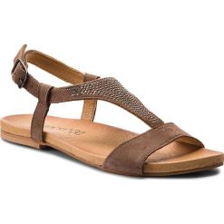 Sandały LASOCKI - RST-3039-07 Beżowy Ciemny. Sandały damskie Lasocki, z materiału. W wyprzedaży za 99.99 zł.