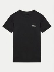Jack & Jones Junior T-Shirt Cloud 12263361 Czarny Standard Fit. Czarne t-shirty dla chłopców Jack & Jones Junior, bez wzorów, z bawełny, bez ramiączek. Za 39.99 zł.