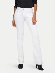 ONLY Jeansy Blush 15373325 Biały Flared Fit. Białe jeansy damskie Only. Za 229.99 zł.
