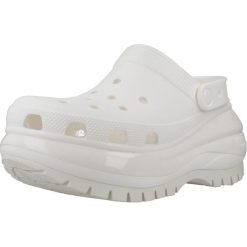 Tenisówki Crocs Model Classic Mega Crush Clog Kolor Biały. Białe klapki damskie Crocs, bez wzorów, z gumy, sportowe, bez zapięcia. Za 239.00 zł.
